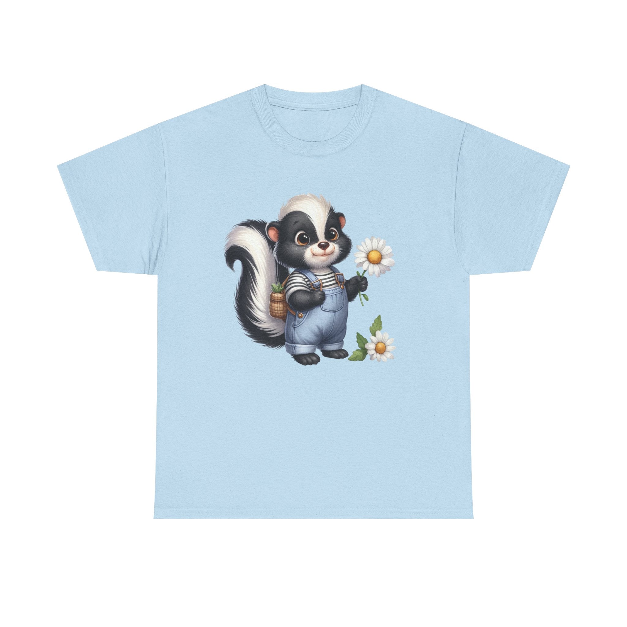 Adorable Skunk Tee for Nature Lovers, Cute Animal T-Shirt, Gift for Animal Lovers, Spring Outfits, Eco-Friendly Style