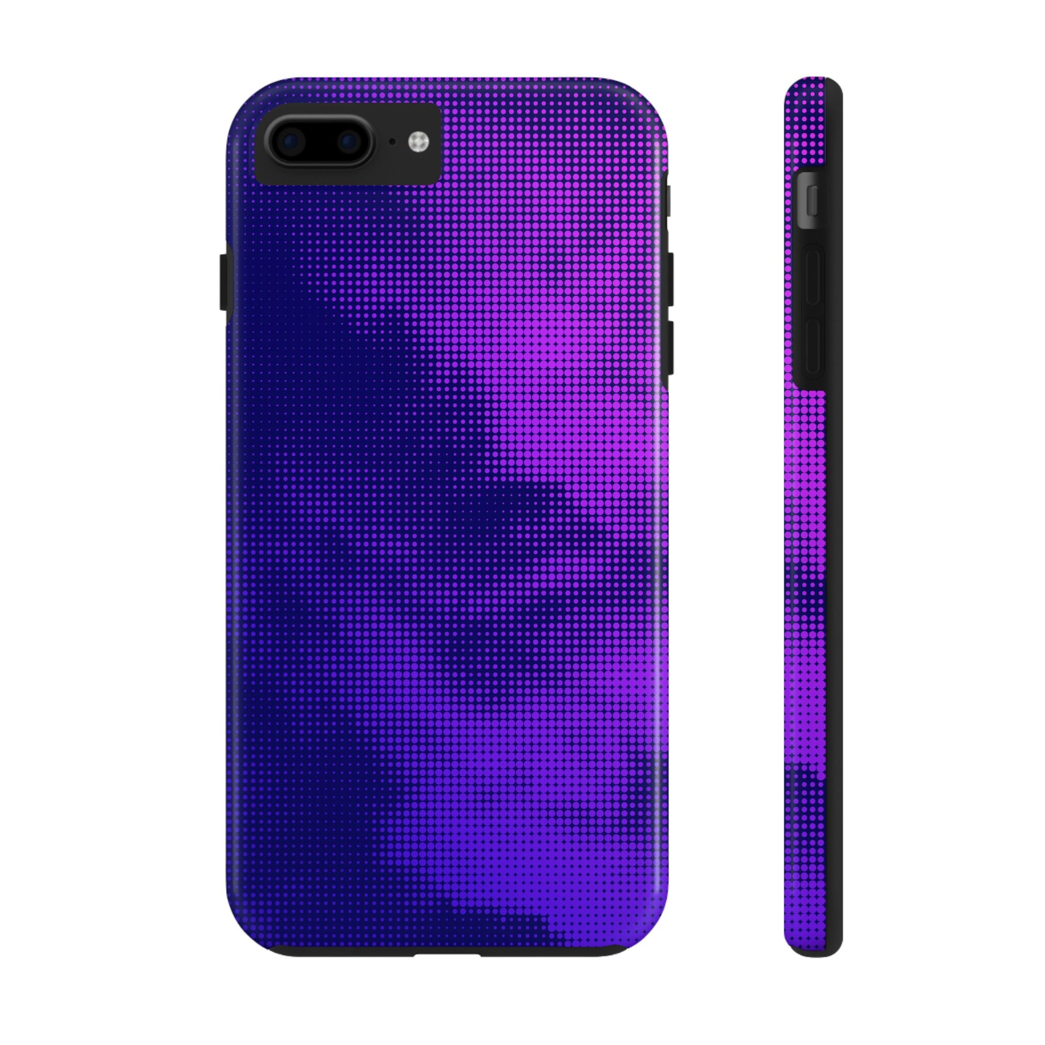 Vibrant Purple Tough Phone Case - Stylish Protection for Your Device
