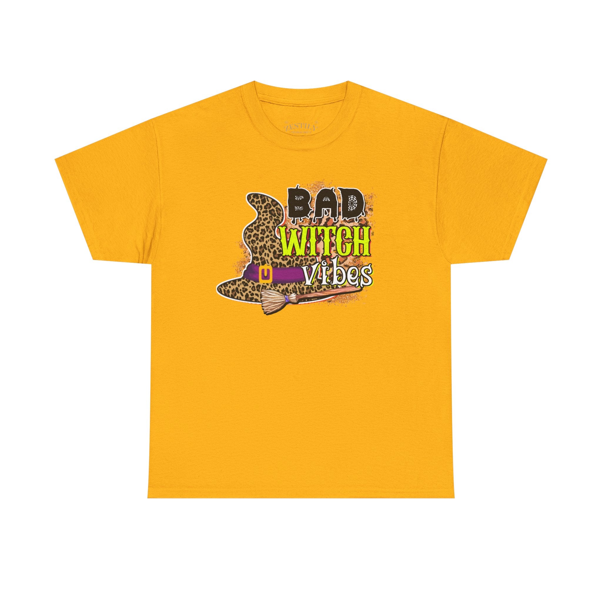 Bad Witch Vibes T-Shirt, Tee for Halloween, Witchy Apparel, Cute Casual Tee, Gifts for Her