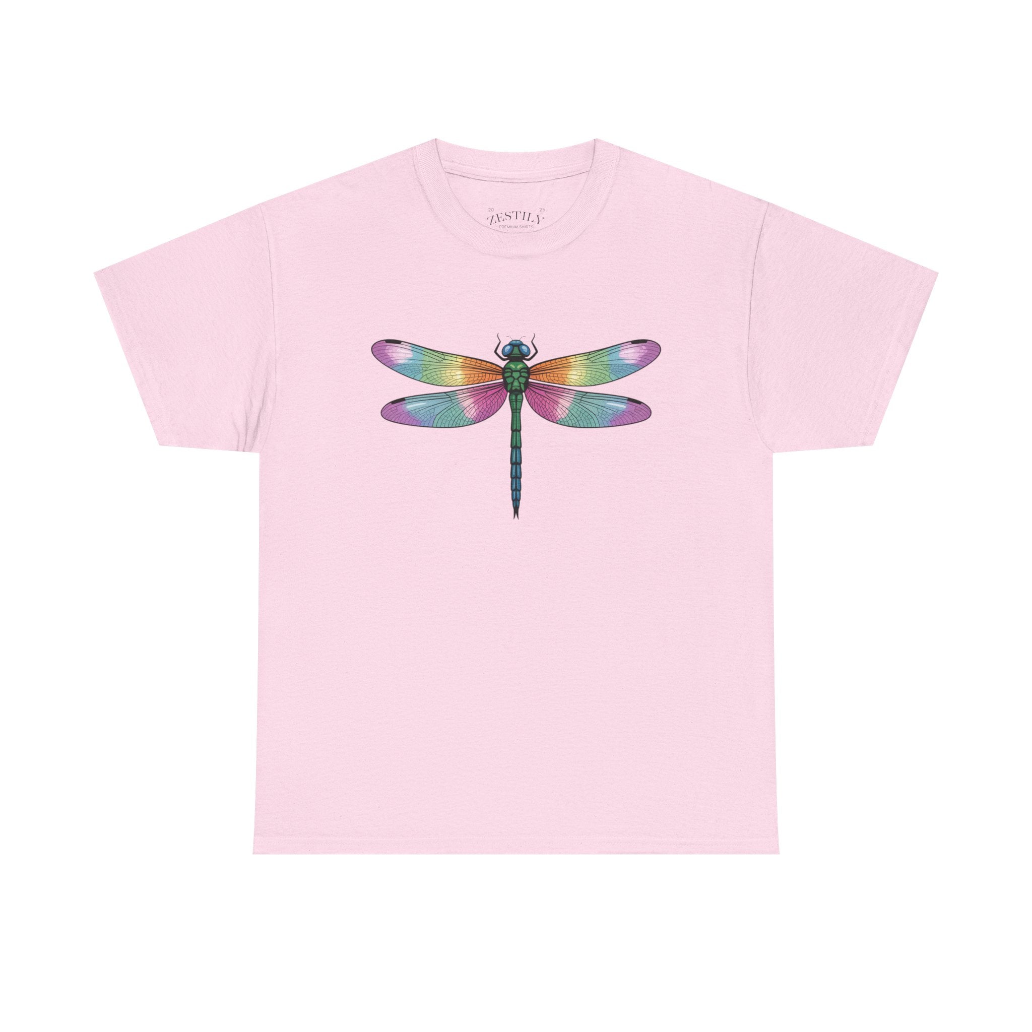 Colorful Dragonfly Tee, Nature Lover Shirt, Eco-Friendly Gift, Summer Fashion, Outdoor Adventure Wear