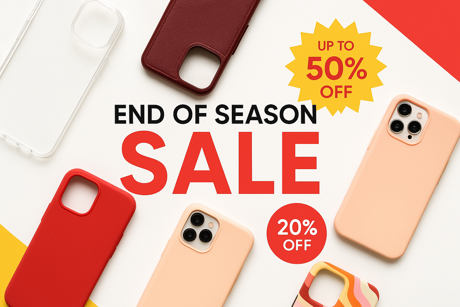 end of season sale for mobile phone cases