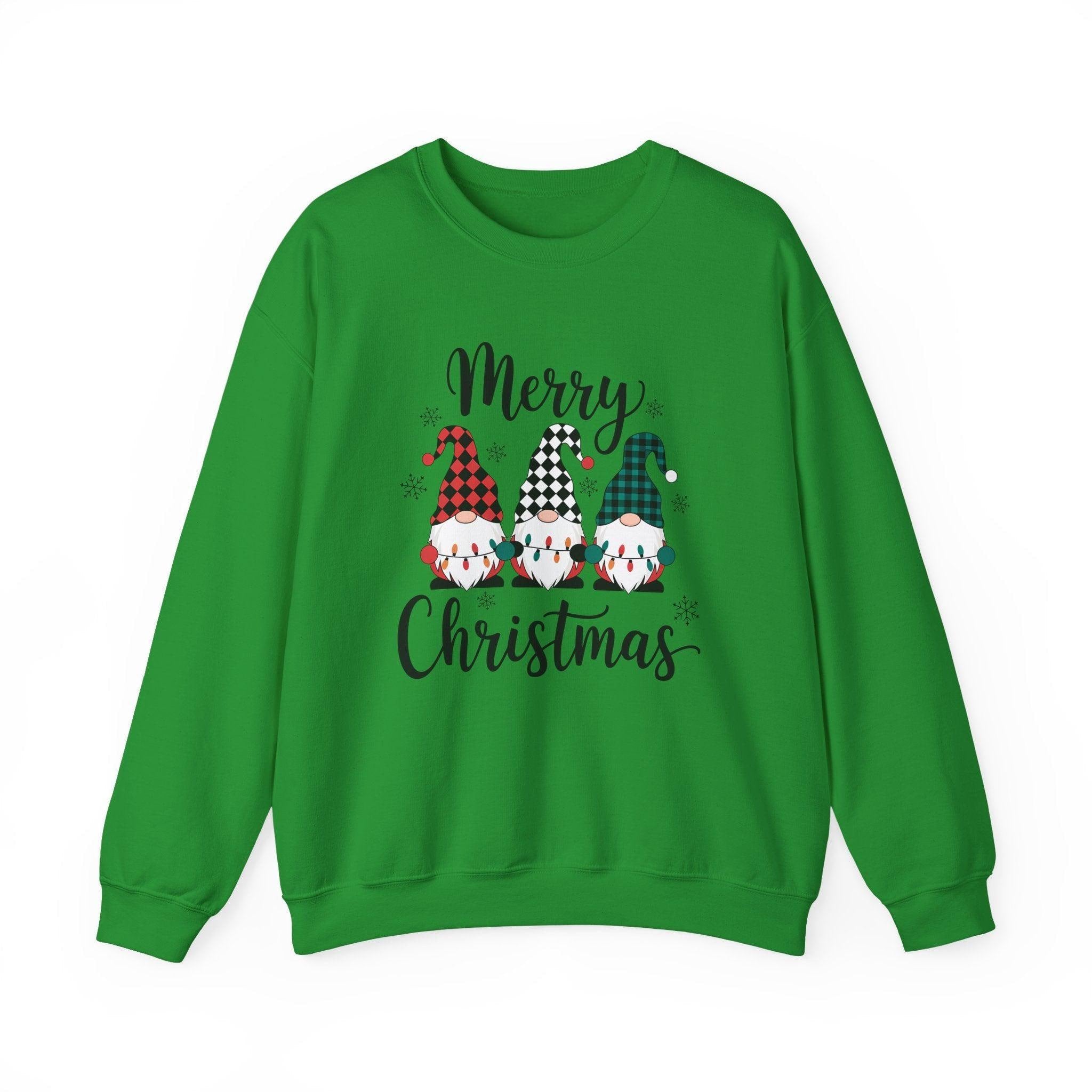 Merry Christmas Crewneck Sweatshirt, Holiday Sweater, Christmas Gift, Cozy Winter Wear, Holiday Sweatshirt, Festive Fashion