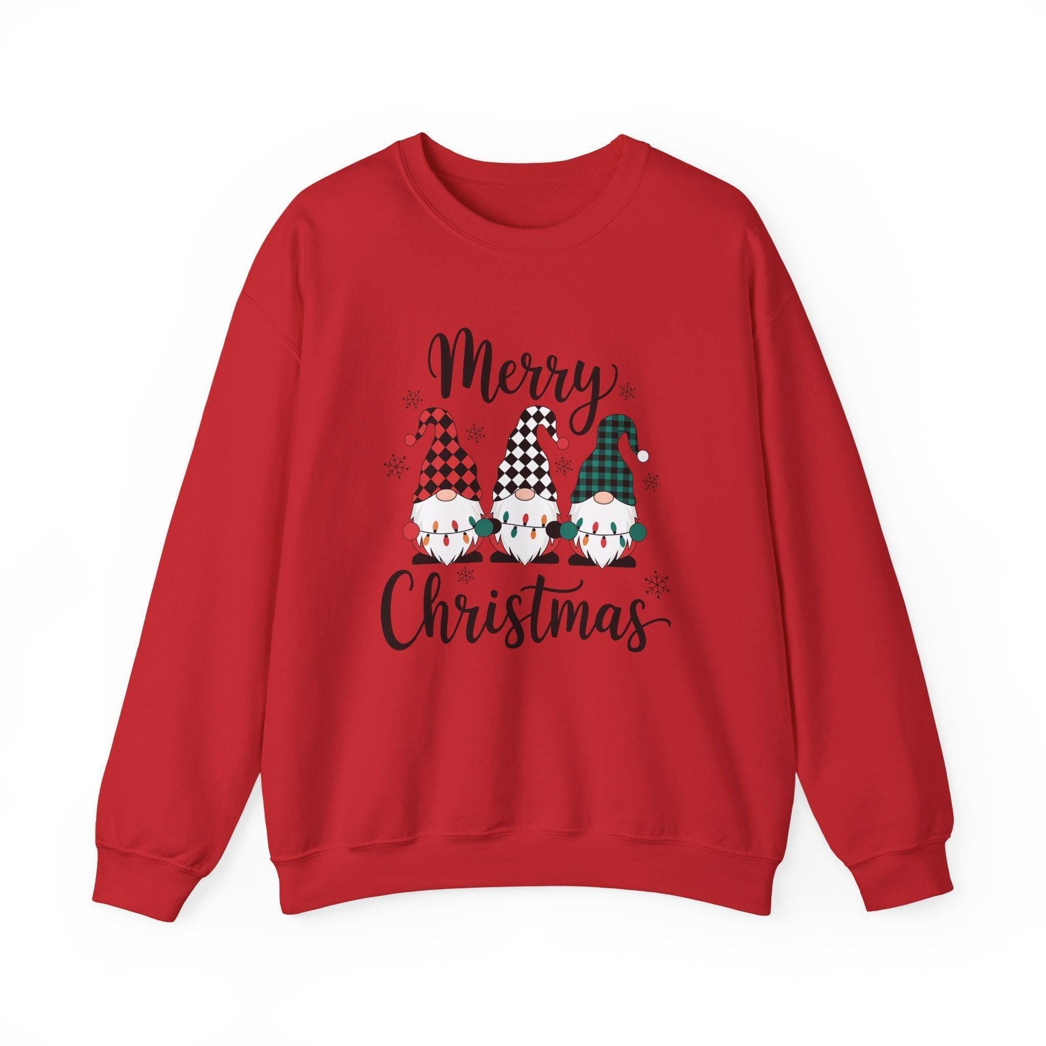 Merry Christmas Crewneck Sweatshirt, Holiday Sweater, Christmas Gift, Cozy Winter Wear, Holiday Sweatshirt, Festive Fashion