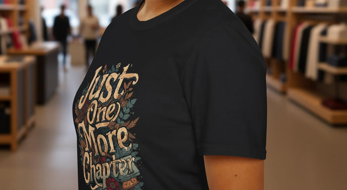 Book Lover T-Shirt • Just One More Chapter Tee • Vintage Reading Shirt • Coffee Mug Gift Set