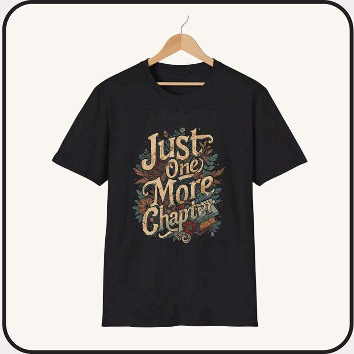 Book Lover T-Shirt • Just One More Chapter Tee • Vintage Reading Shirt • Coffee Mug Gift Set