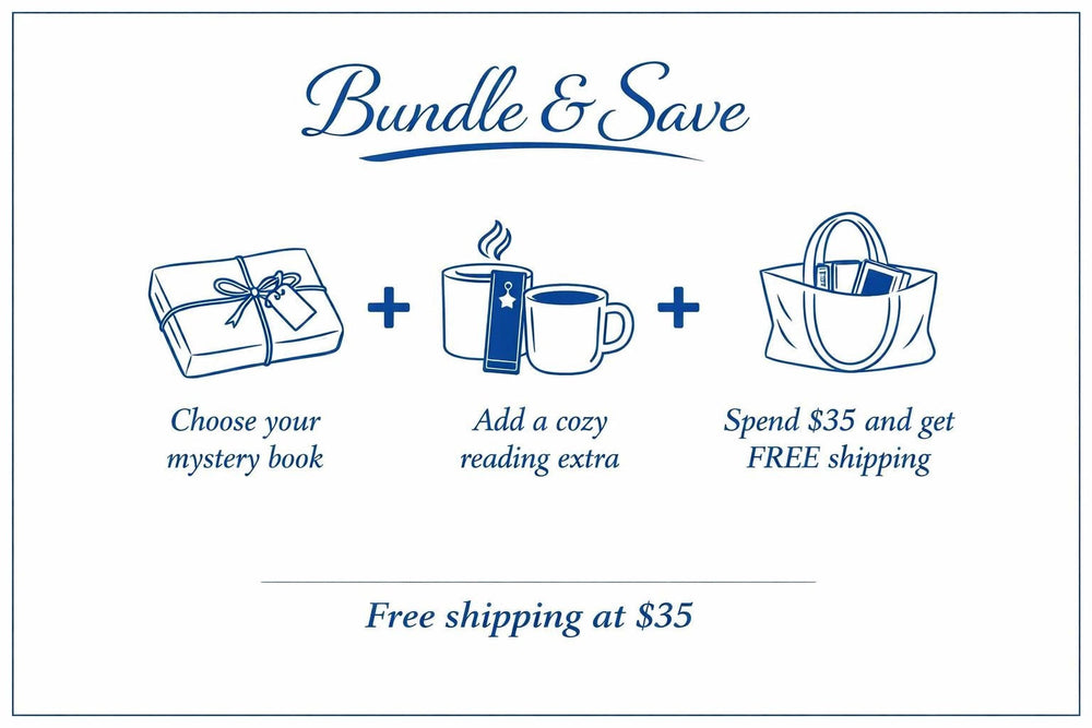 The image is a promotional graphic for a bundle and save offer. It features illustrations of a gift box, a mug, and a bag, along with text providing information about the bundle and savings.