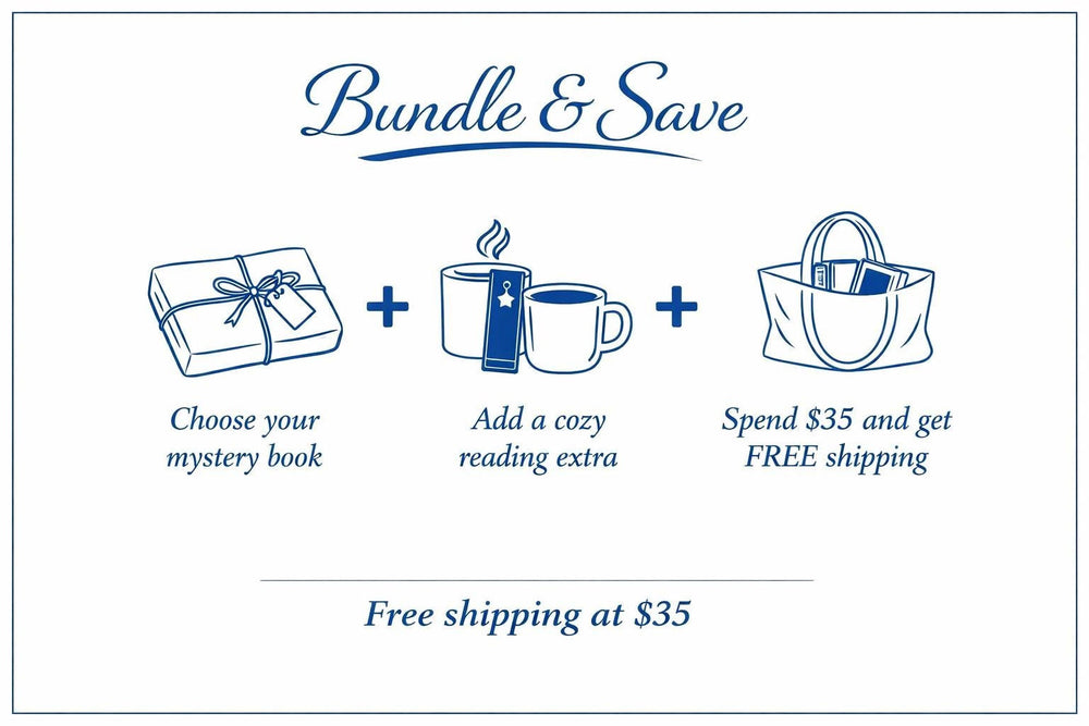 The image is a promotional graphic for a bundle and save offer. It features illustrations of a gift box, a mug, and a bag, along with text providing information about the bundle and savings.