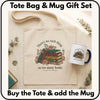Book Lover Gift Set | Too Many Books Tote Bag & Mug | Bookish Gifts for Women | Reader Gift | Book Club Gift | Literary Gifts | Personalized